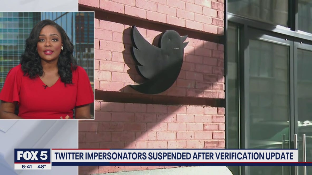 Twitter Impersonators suspended after verification update